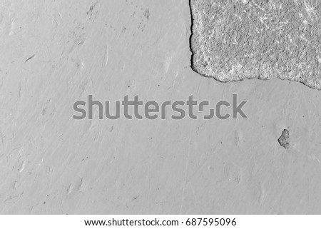 Old Epoxy Floor With Peeling And Scratched Black White Tone Old Epoxy Floor With Peeling And Scratched Black White Tone
