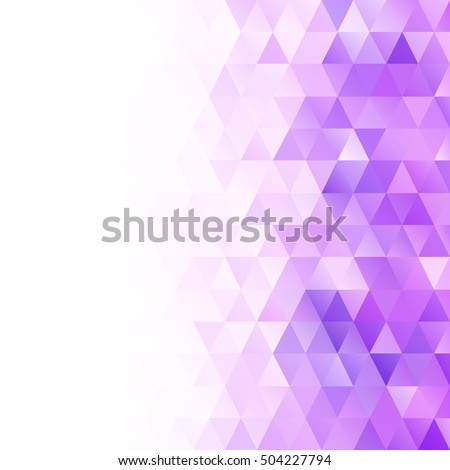 Purple Grid Mosaic Background, Creative Design Templates