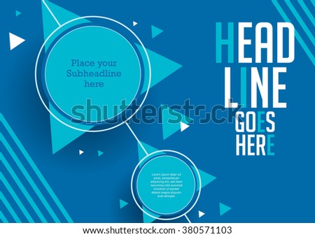 Brochure Cover With Background Design Vector Poster Abstract Pattern Graphic Brochure Cover With Background Design Vector Poster Abstract Pattern Graphic