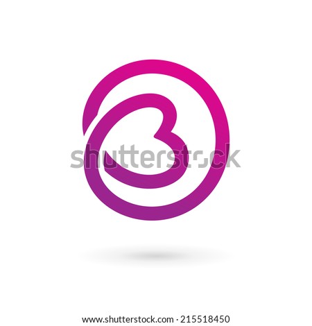 letter b vector heart Stock Vectors Free B & Royalty Logo Images Images,