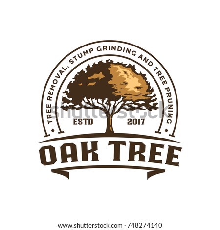 Oak Tree Logo Stock Images, Royalty-Free Images & Vectors | Shutterstock