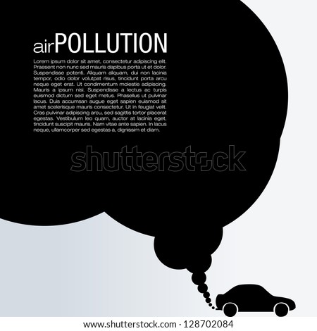 Air Pollution Vector Design