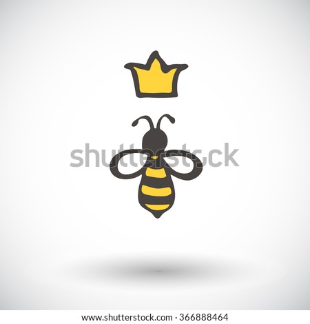 cartoon to a how bee queen draw Free & Stock Images, Royalty Vectors Images Hand Bee Drawn