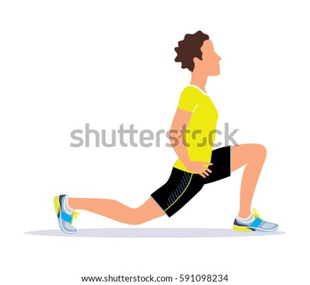 Lunge Exercise Stock Images, Royalty-Free Images & Vectors | Shutterstock
