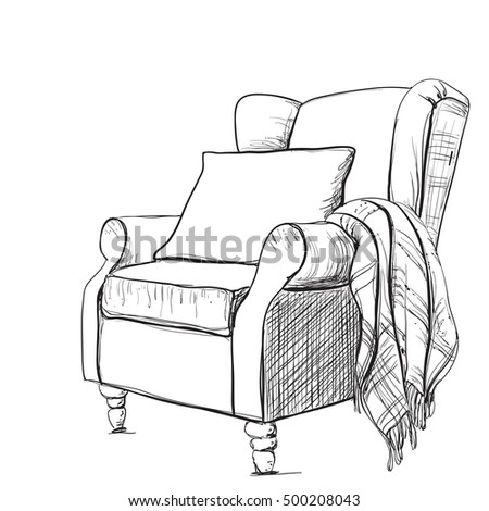 Armchair Drawing Armchair Drawing