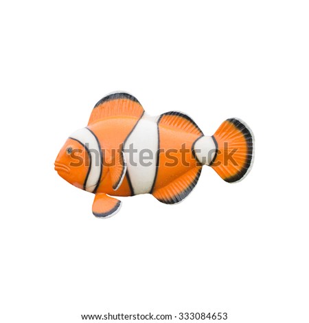 Fish Isolated On White Background Stock Photo 333084653 - Shutterstock