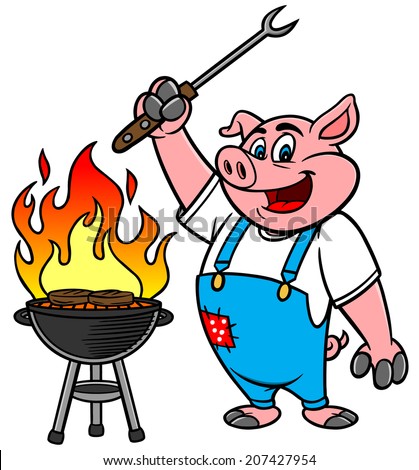 Cartoon Bbq Stock Images, Royalty-Free Images & Vectors | Shutterstock