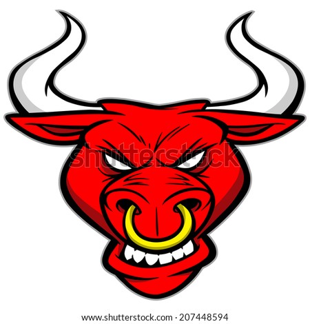 Red Devil Naughty Evil Look His Stock Vector 97535378 - Shutterstock