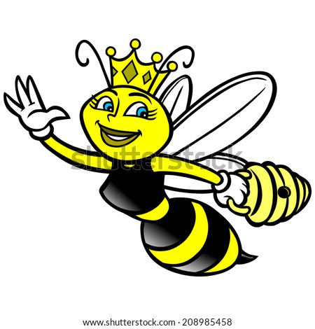 Free Free 203 Queen Bee With Crown Svg SVG PNG EPS DXF File