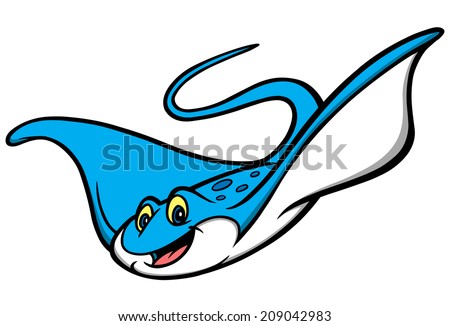 Cartoon Stingray Stock Images, Royalty-Free Images & Vectors | Shutterstock