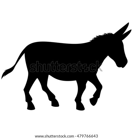 Donkey Silhouette Stock Images, Royalty-Free Images & Vectors ...