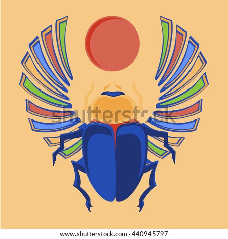 Egyptian Beetles Scarab Stock Images, Royalty-Free Images & Vectors ...