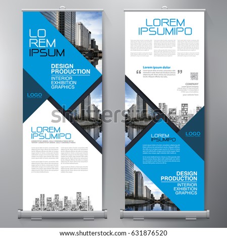 Business Brochure Flyer Design Leaflets A4 스톡 벡터 578179333 Shutterstock Exhibition Panel Design Template