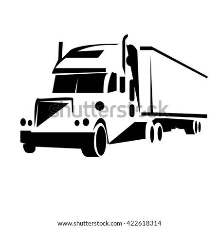 Truck Outline Stock Images, Royalty-Free Images & Vectors | Shutterstock