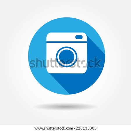 Flat Hipster camera photo Vector button illustration EPS 10,jpg,jpeg instagram,logo,background social network blue instagra icon.Media symbol