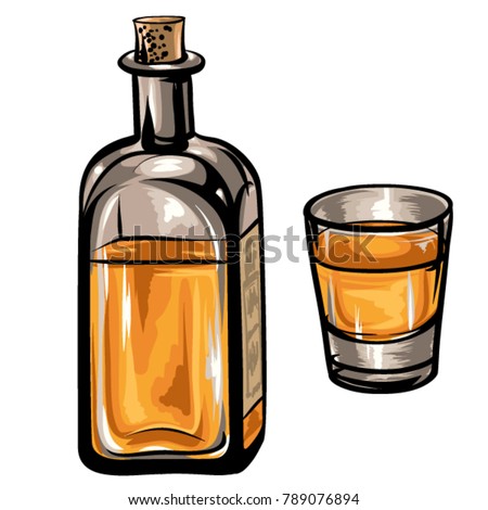 Scotch Bottle Stock Images, Royalty-Free Images & Vectors