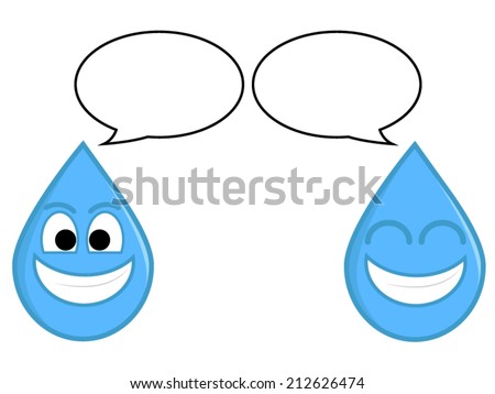 Water Drop Cartoon Stock Vector 72111949 - Shutterstock