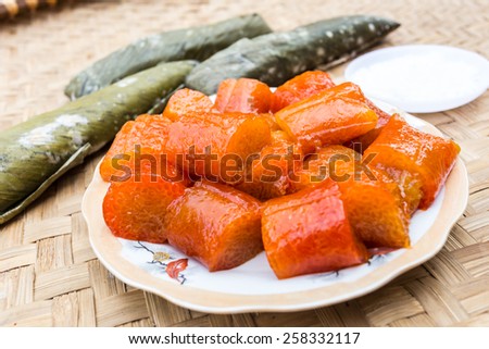 Banh gio, banh tro,vietnamfood,