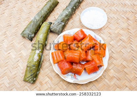 Banh gio, banh tro,vietnamfood,