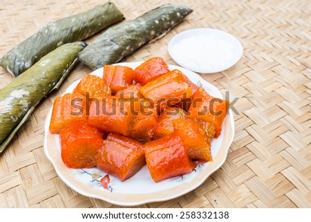 Banh gio, banh tro,vietnamfood,