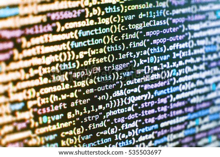 Javascript software for mobile