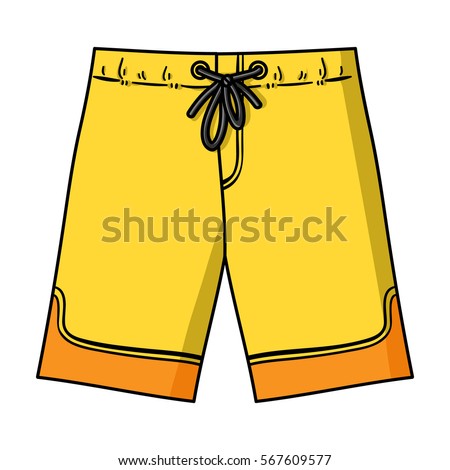 Boys short swim trunks
