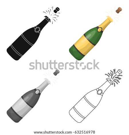 Champagne Cartoon Stock Images, Royalty-Free Images & Vectors