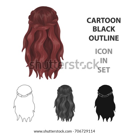 Dark-hair-cartoon Stock Images, Royalty-Free Images & Vectors