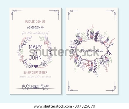 Wedding invitation, thank you card, save the date cards. Wedding invitation.