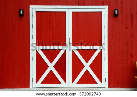 Red Barn Door Clip Art Red Barn Door Clip Art