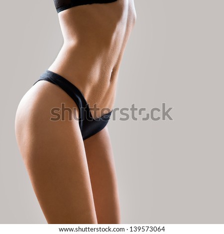 Beautiful woman's body