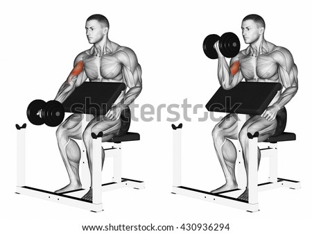 Single arm hammer curls