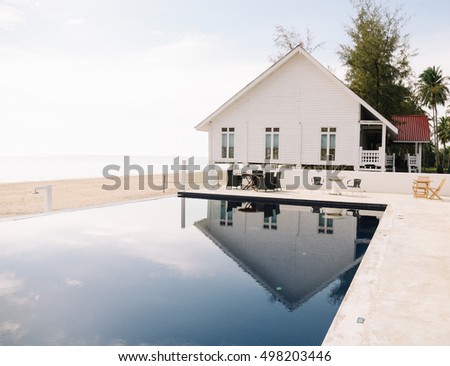 Building a house over a pool