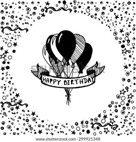 Black And White Birthday Cards Best Review Ideas