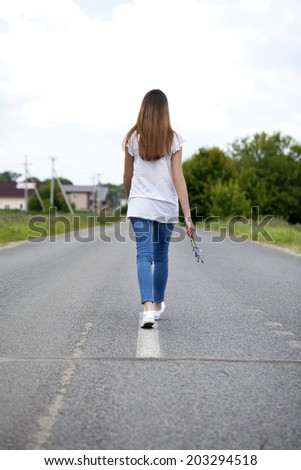 Woman Walking Away Stock Photos, Images, & Pictures | Shutterstock