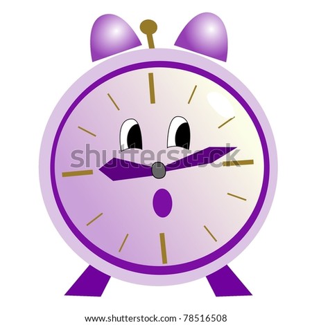 Illustration Cartoon Clock Stock Illustration 78516508 - Shutterstock