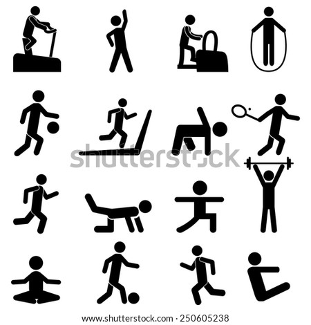 Exercise Icon Stock Photos, Images, & Pictures | Shutterstock