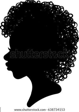 Download Afro Hair Silhouette Stock Images, Royalty-Free Images ...