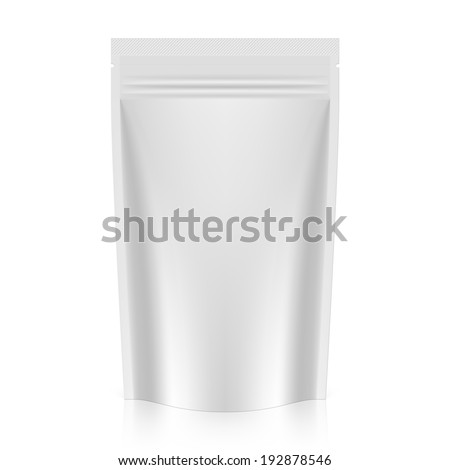 Download Blank Stand Pouch Foil Plastic Packaging Stock Vector ... Yellowimages Mockups