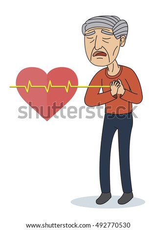 Old Man On A Heart-attack Stock Images, Royalty-Free Images & Vectors ...