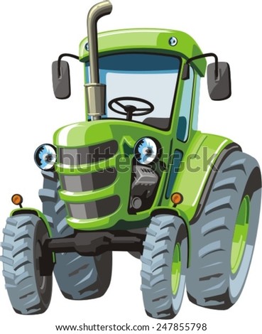 Cartoon Tractor Stock Images, Royalty-Free Images & Vectors | Shutterstock