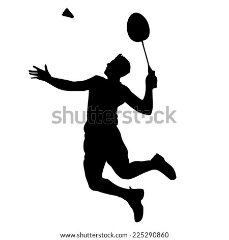 Badminton Silhouette Stock Images, Royalty-Free Images & Vectors ...