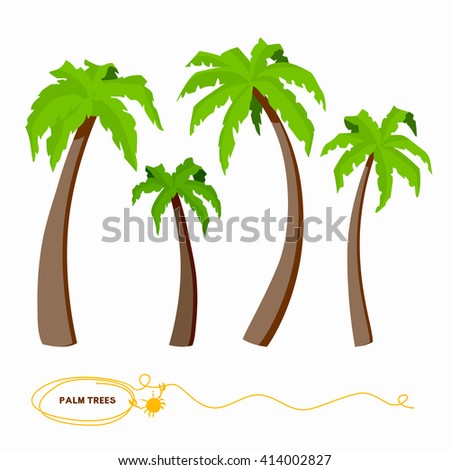 Cartoon Palm Tree Stock Images, Royalty-Free Images & Vectors