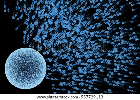 Sperm sized spheres