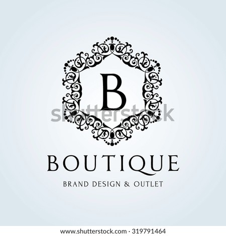 invitation vector wine Monogram Elements Graceful Template Stock Design Elegant