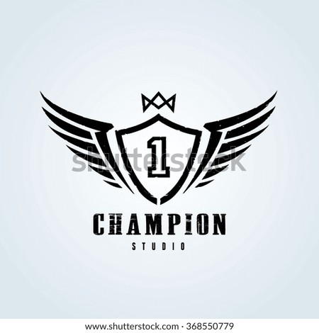 Champion Logovector Logo Tempate Stock Vector 368550779 - Shutterstock