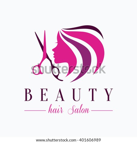 Beauty Hair Salon Logo Stock Vector 401606989 - Shutterstock