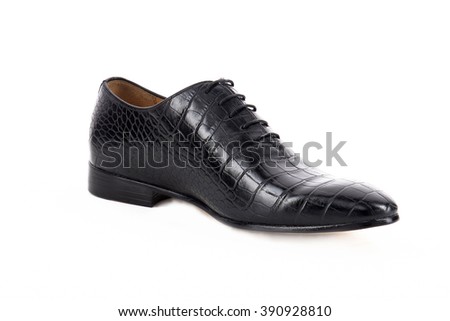 Men's footwear isolated