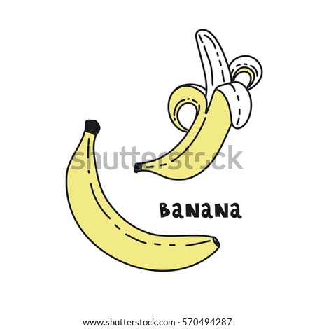 Sweet bananas set