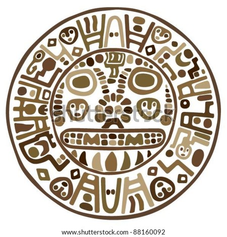 Inca Icon Stock Vector 88160092 - Shutterstock